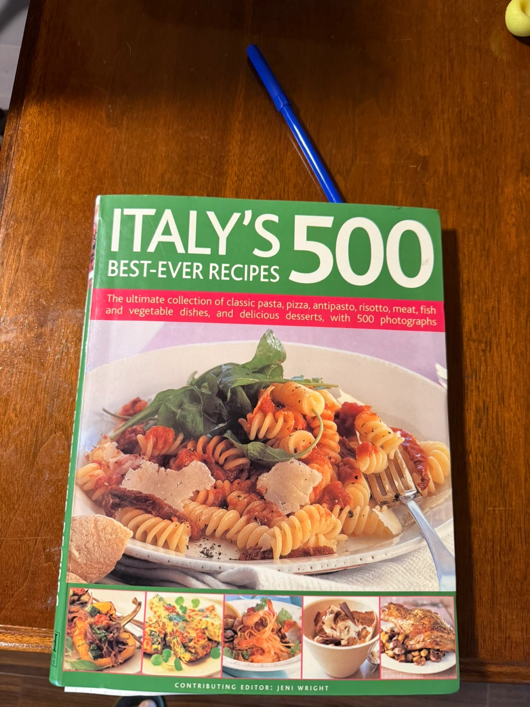 Italy's 500 Best-Ever Recipes Cookbook