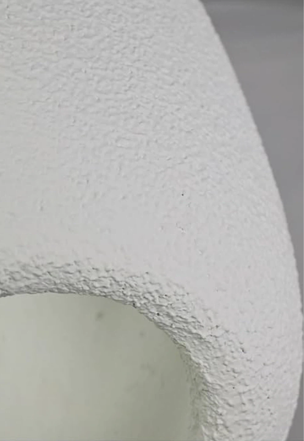 White Stone-Like Pendant Light Fixture - photo 4