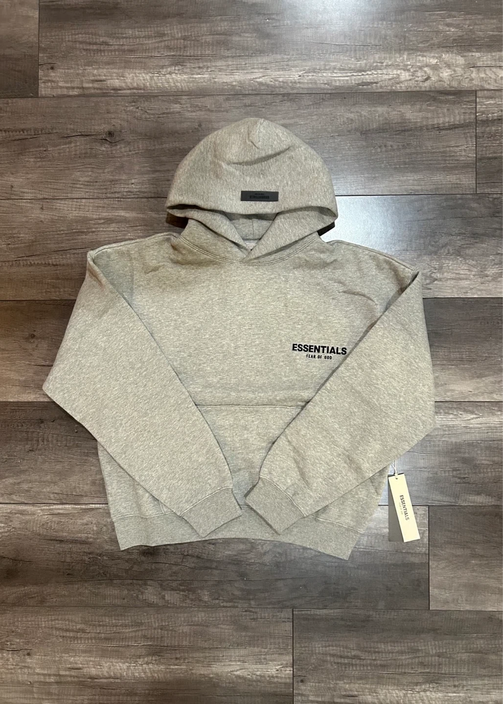ESSENTIALS Fear of God dark oat Hoodie
