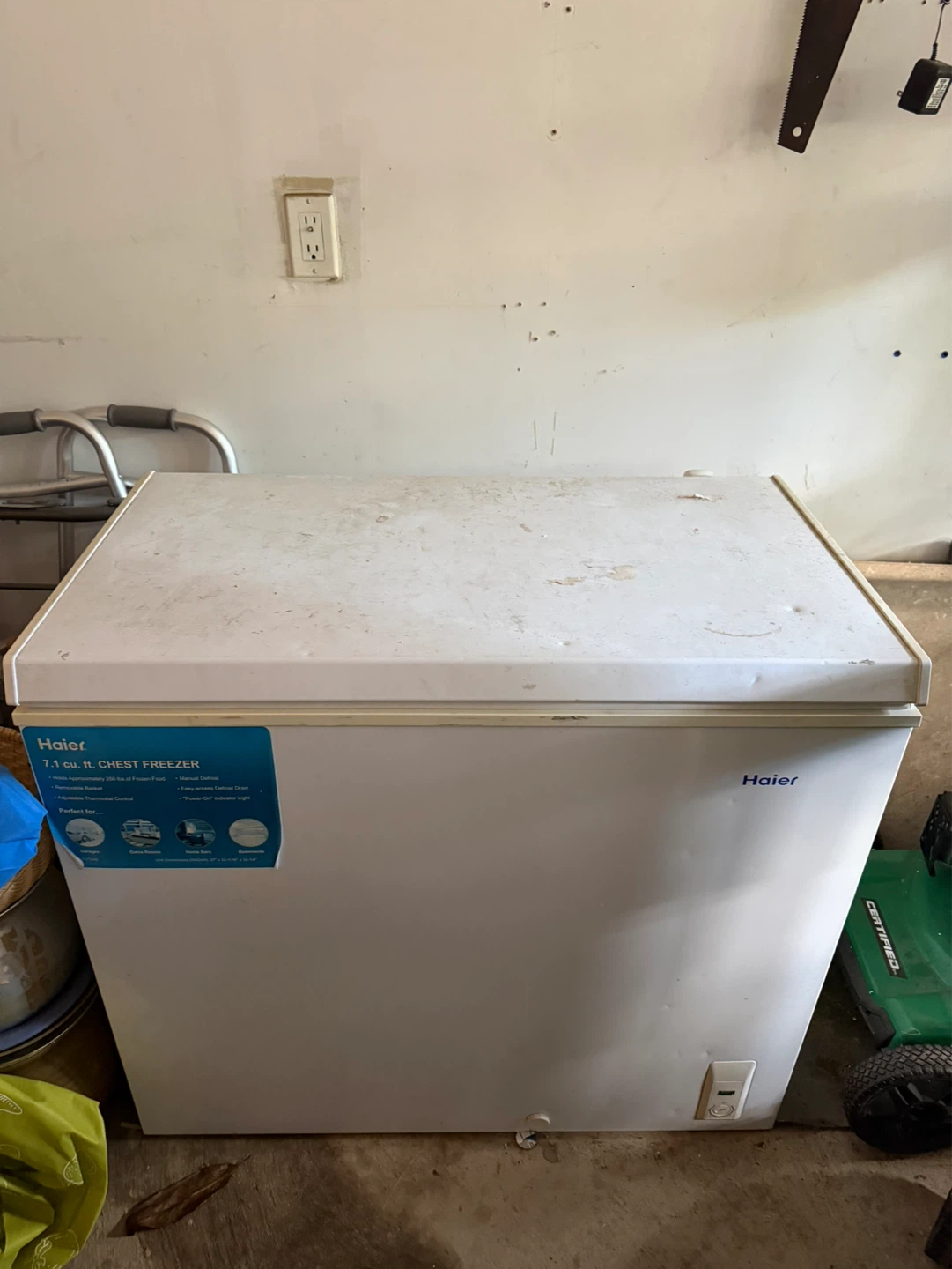 Haier 7.1 cu. ft. Chest Freezer