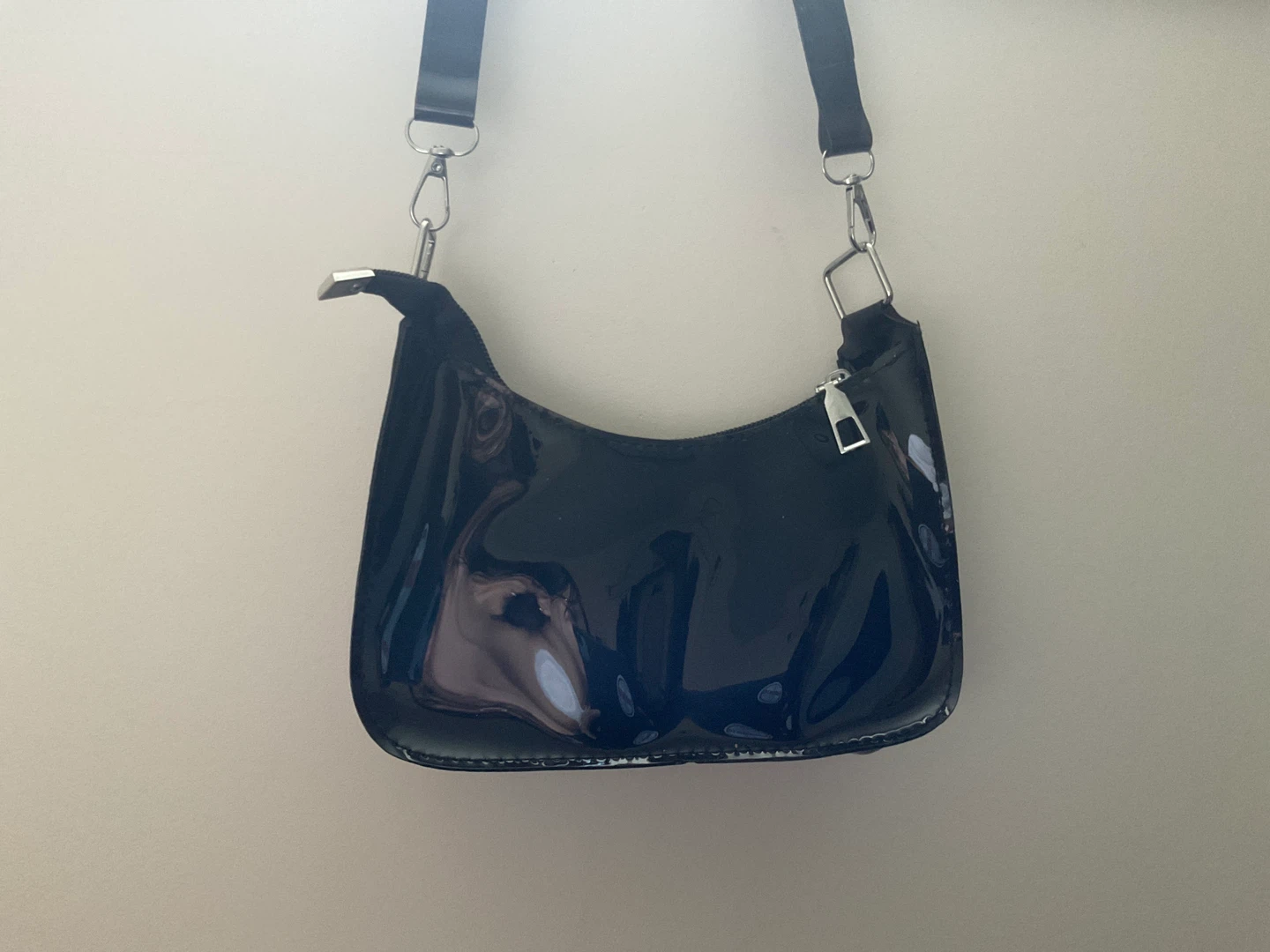 Black mini shoulder bag - photo 2
