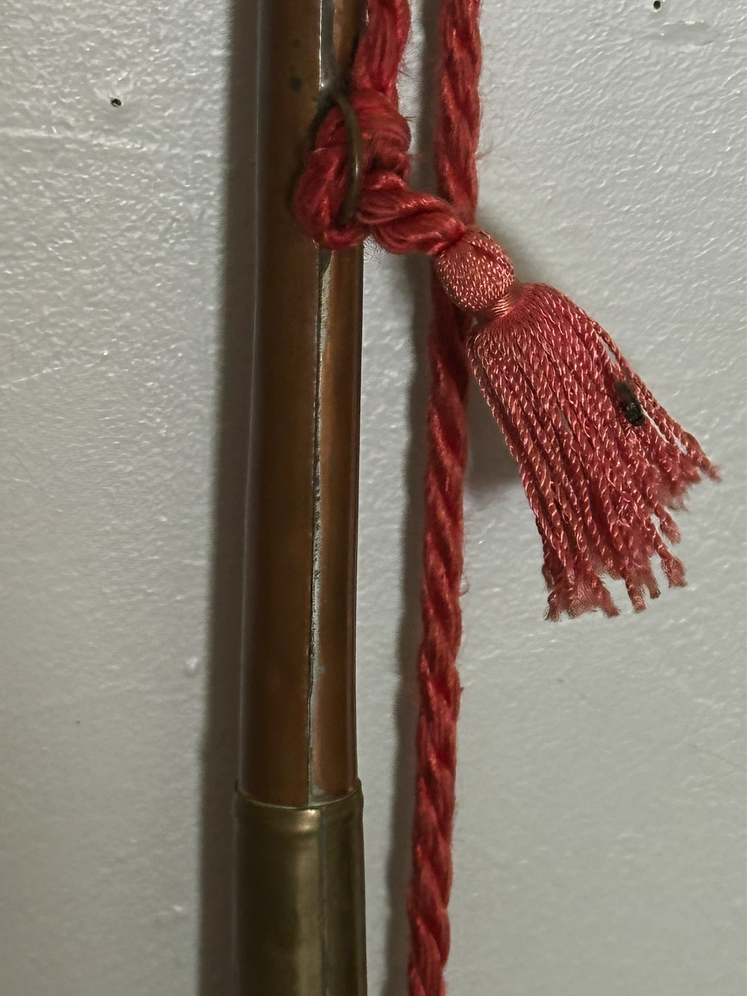 Antique copper lur/coach horn 33.25” long - photo 3