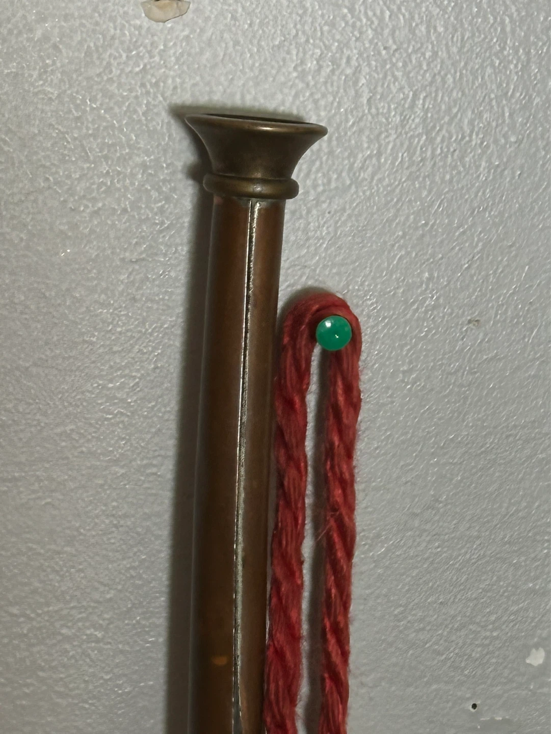 Antique copper lur/coach horn 33.25” long - photo 2