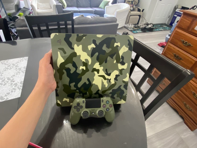 PlayStation 4 Slim Console with Camo Controller