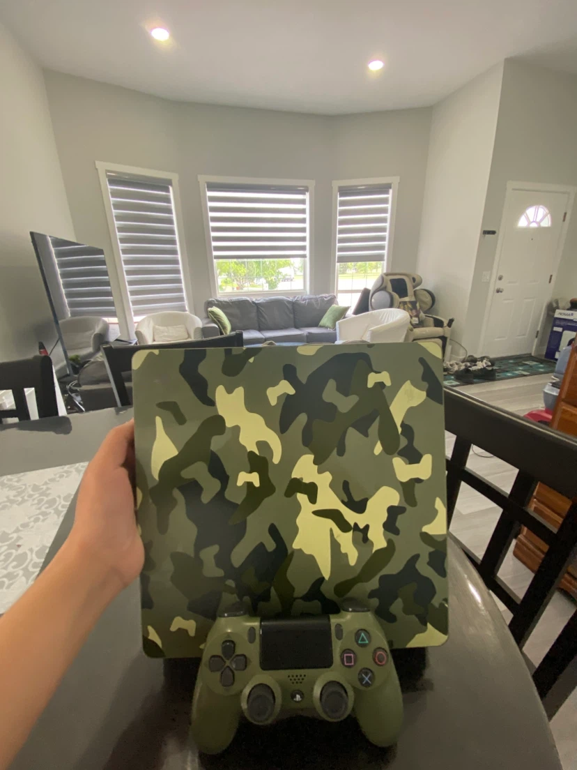 PlayStation 4 Slim Console with Camo Controller - photo 5