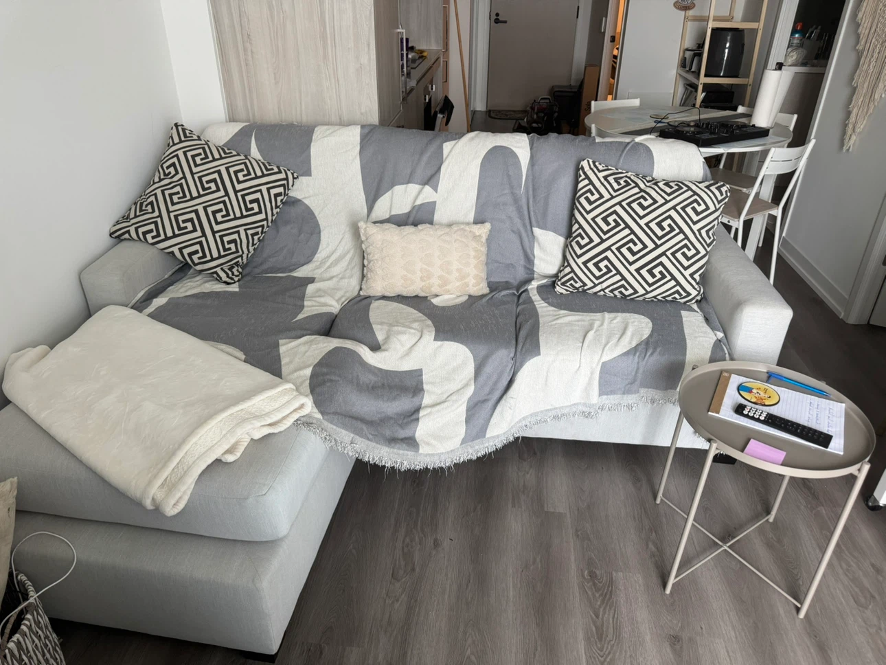 Light Grey Sectional Sofa
