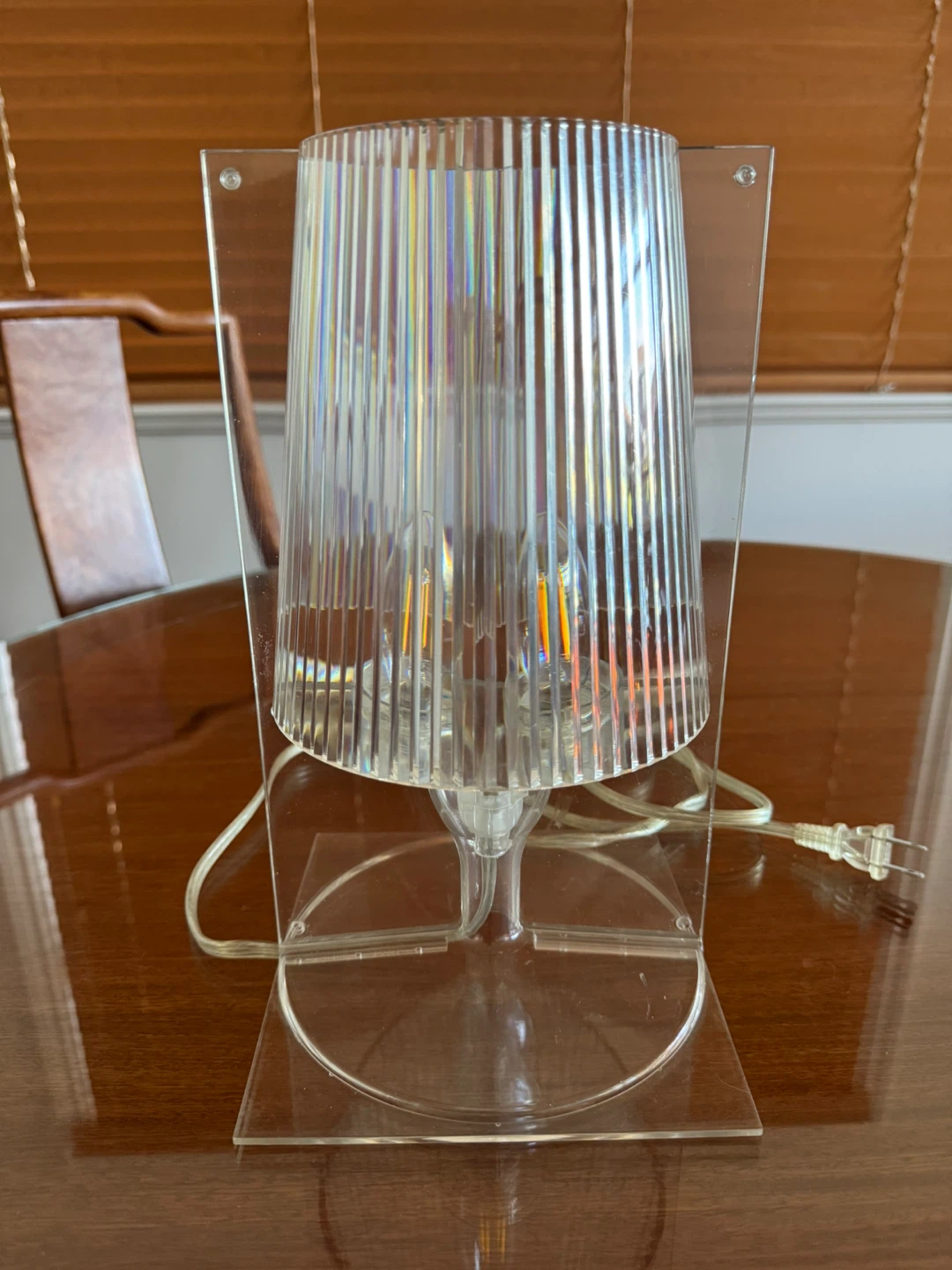 2003 Kartell Take Acrylic Table Lamp by Ferruccio Laviani - photo 4