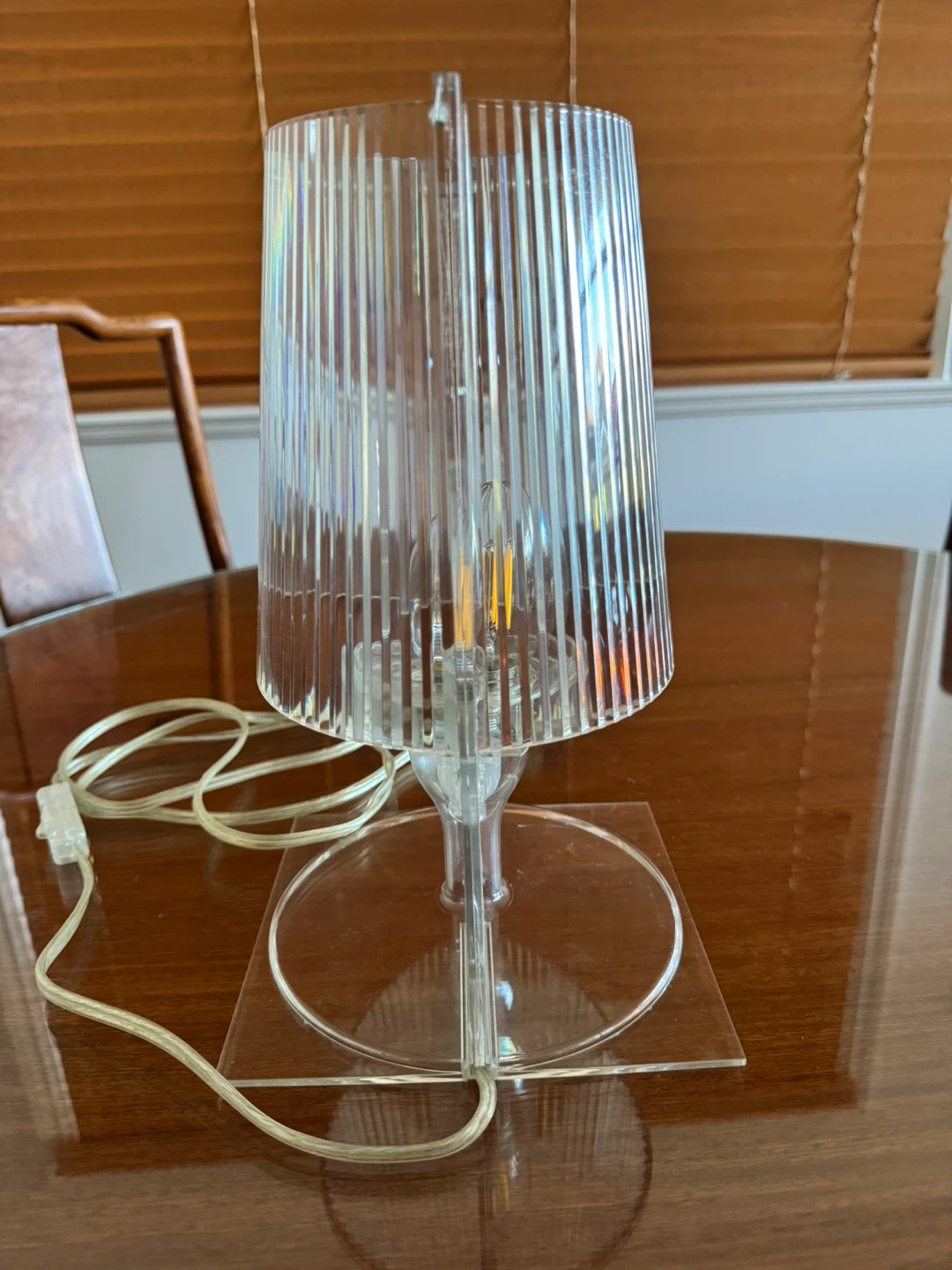 2003 Kartell Take Acrylic Table Lamp by Ferruccio Laviani - photo 5
