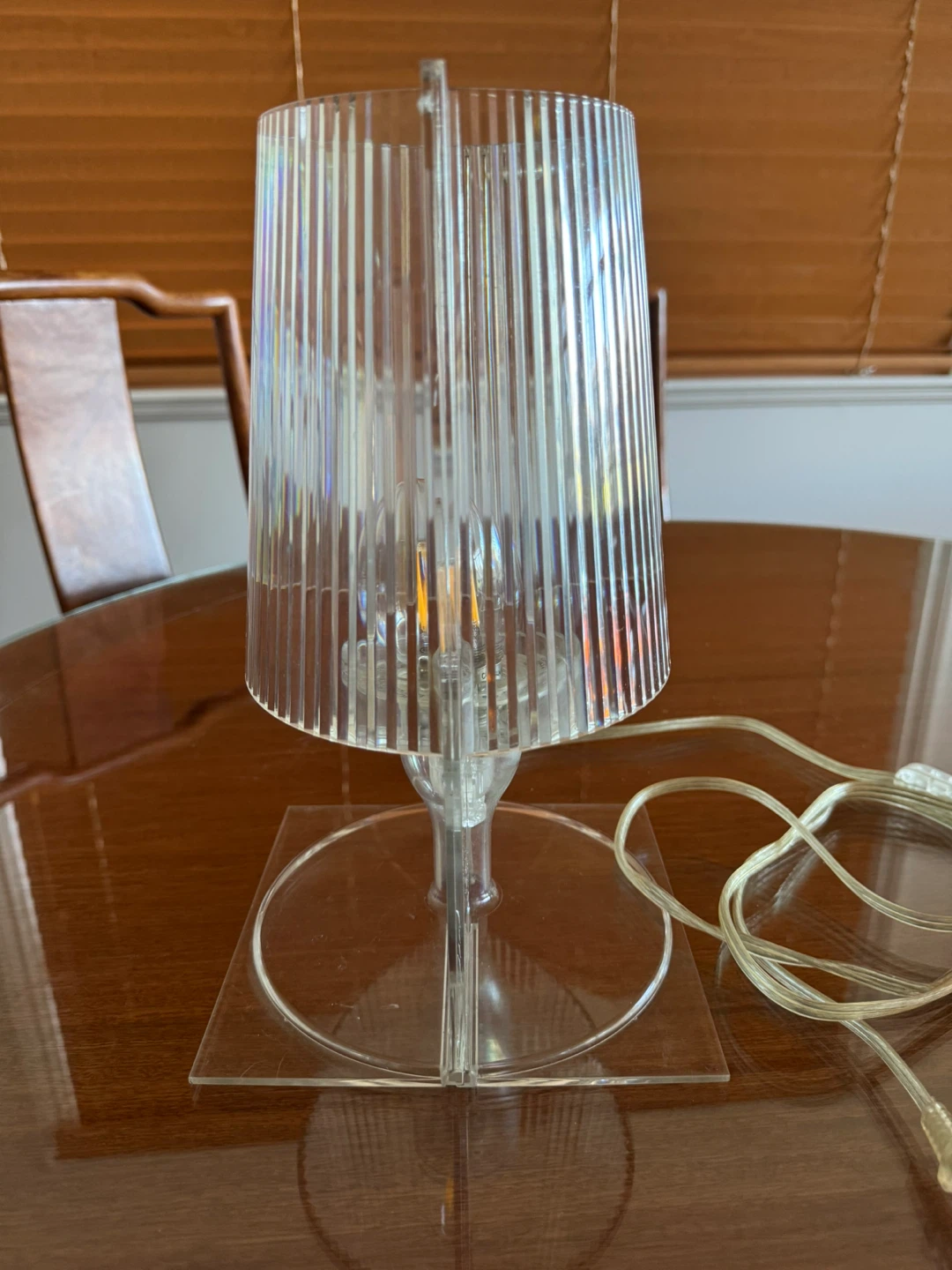 2003 Kartell Take Acrylic Table Lamp by Ferruccio Laviani - photo 3