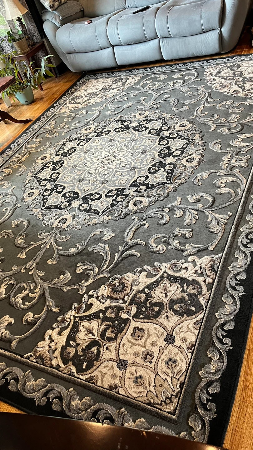 Area Rug with Traditional Pattern