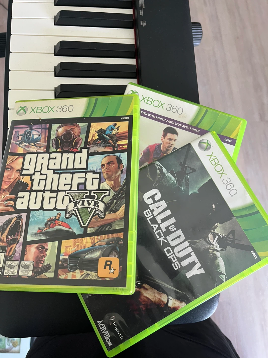 Xbox 360 Games: Grand Theft Auto V & Call of Duty Black Ops