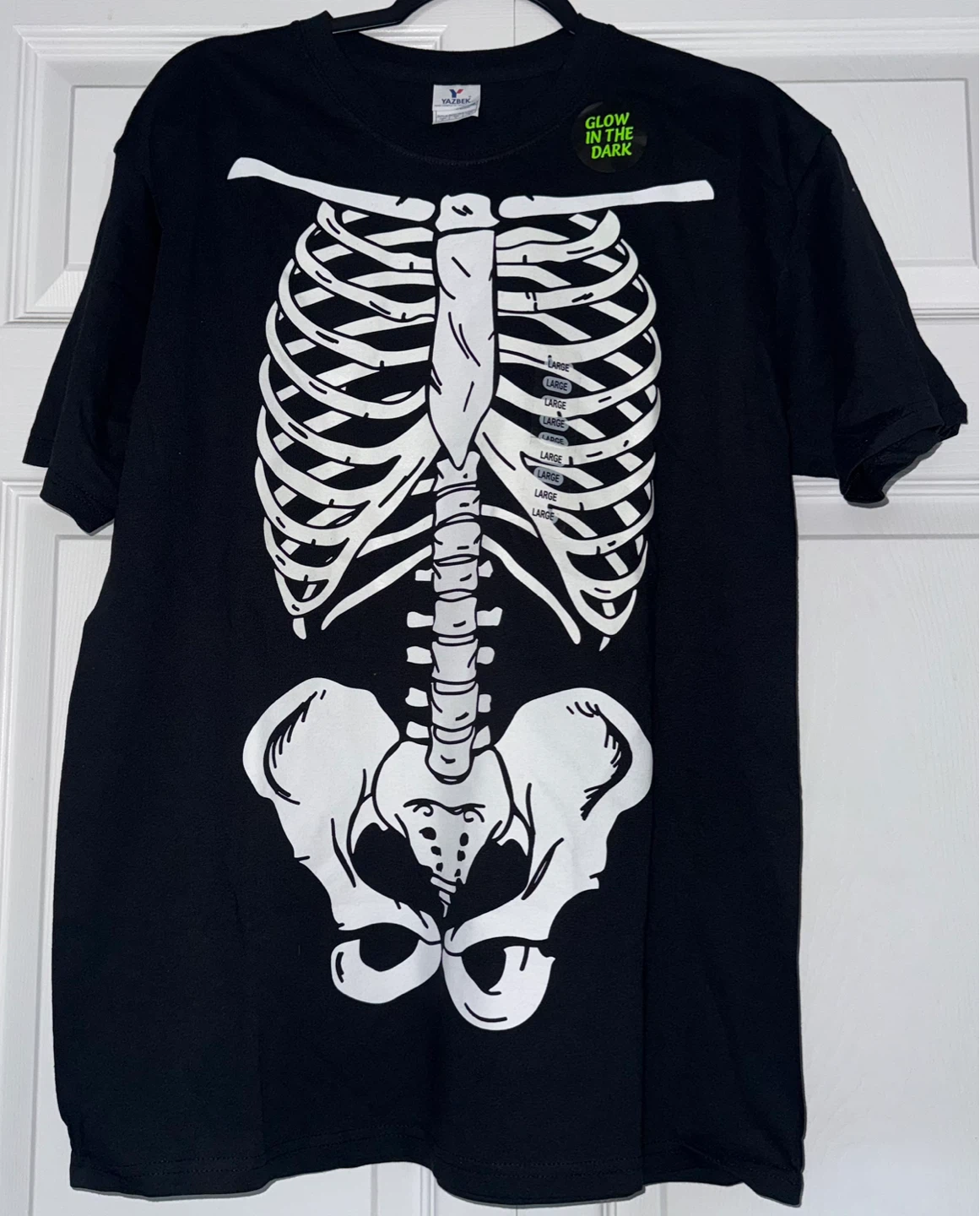 Yazbek Glow in the Dark Skeleton T-Shirt