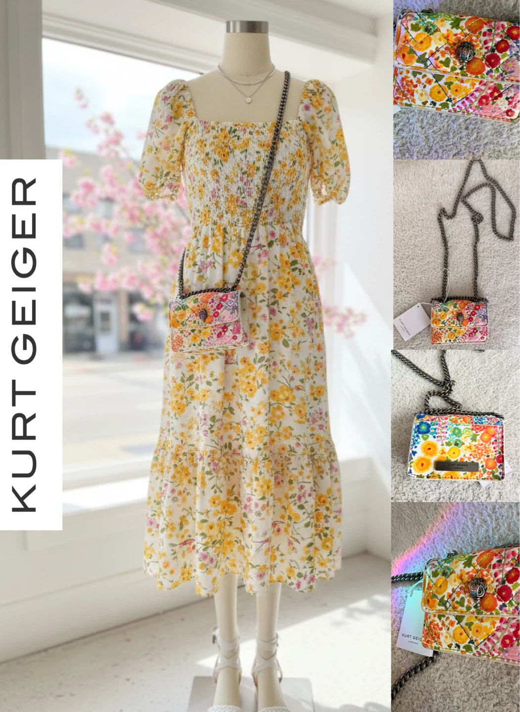 Kurt Geiger  Micro Kensington Floral