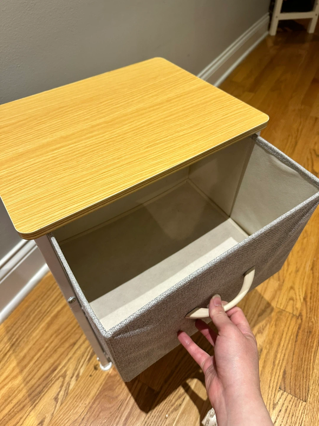 2 Drawer Fabric Storage Unit - photo 2