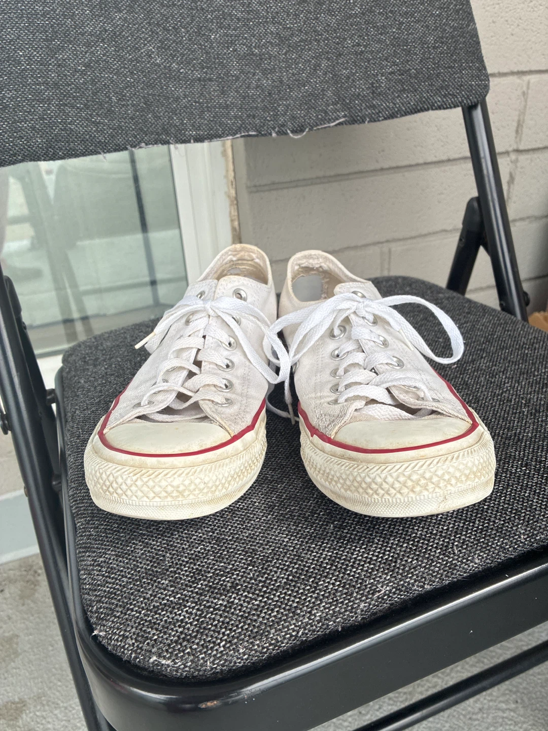 White Converse All Star Sneakers