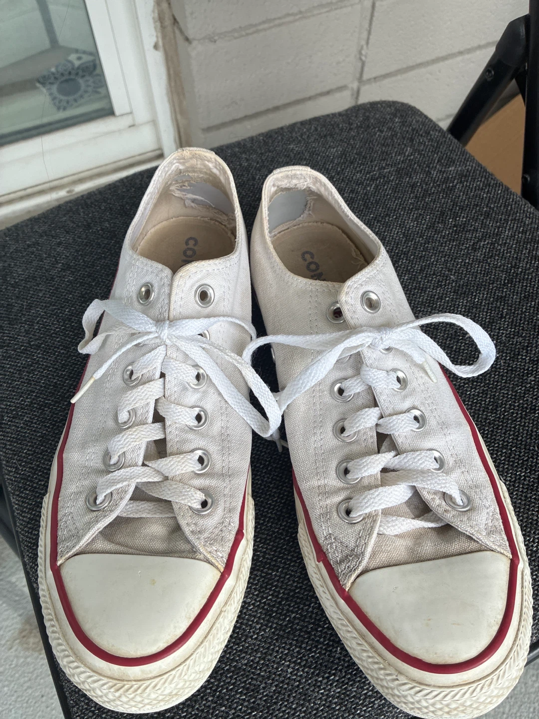White Converse All Star Sneakers - photo 2