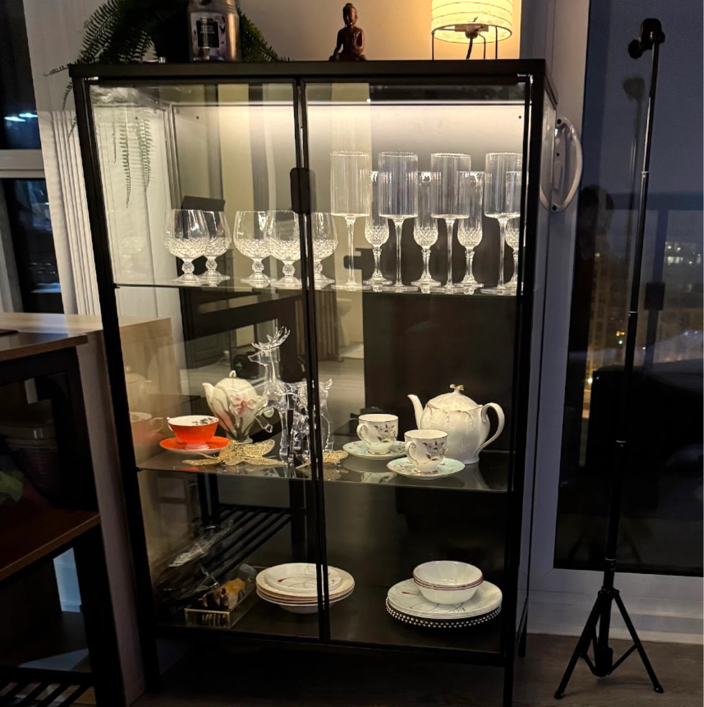 IKEA RUDSTA Glass-door cabinet - photo 3
