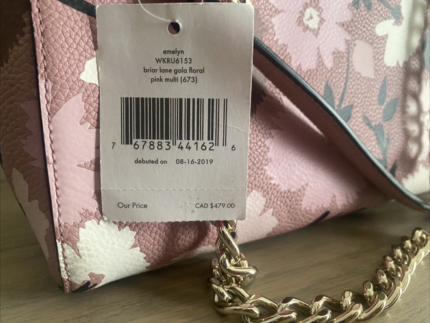 Kate Spade Emelyn WKRU6153 Briar Lane Gala Floral Clutch - photo 4