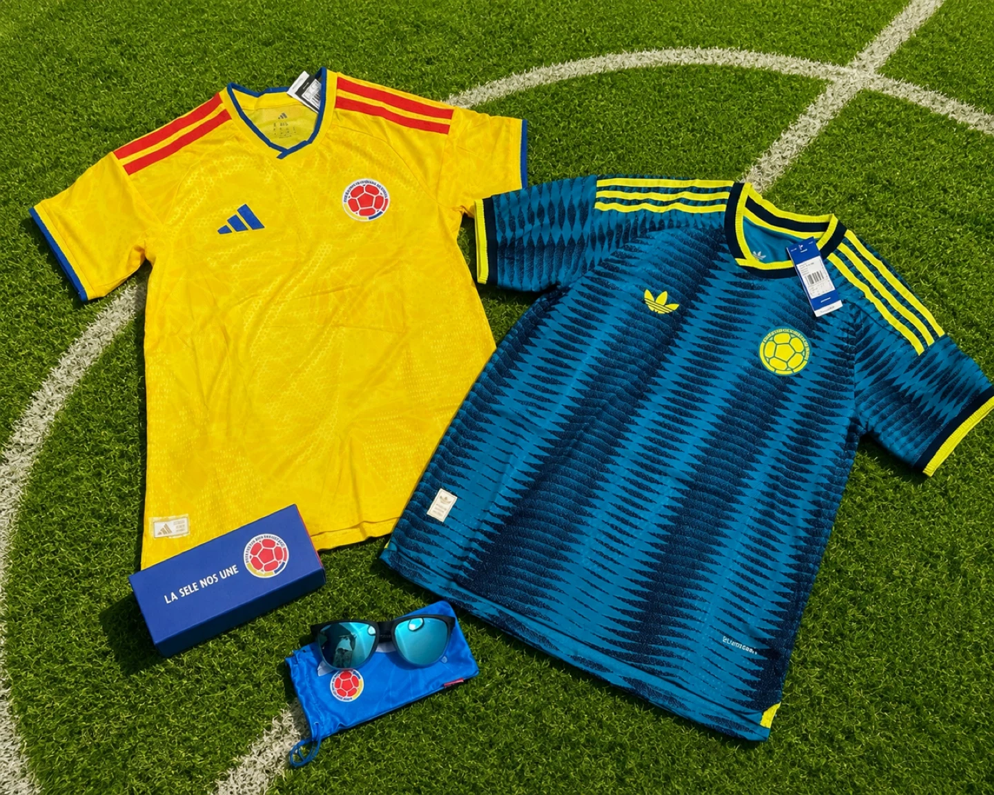 Adidas Women's & Men Colombian Jersey - photo 2