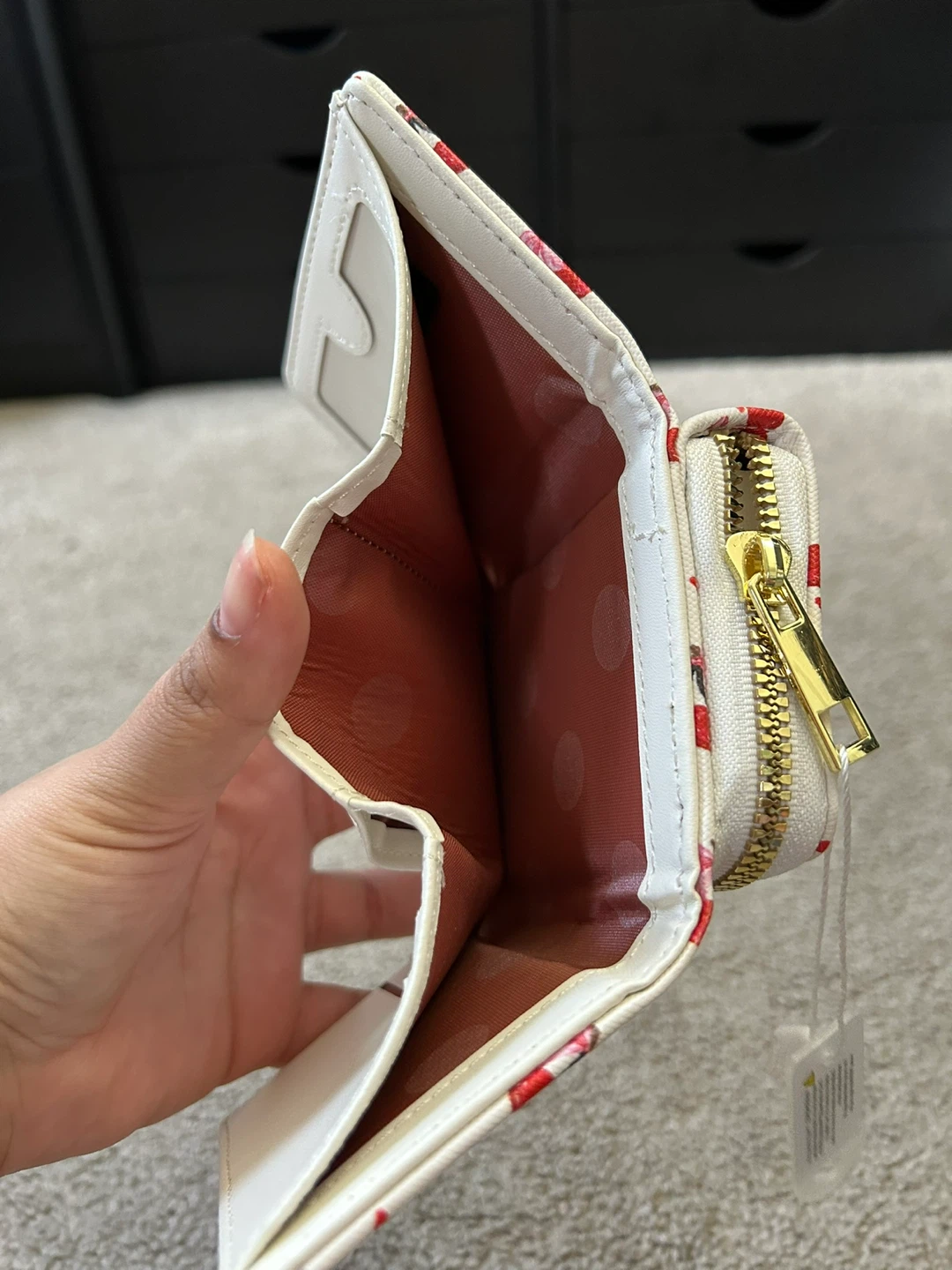 Cherry Print Trifold Wallet - photo 3