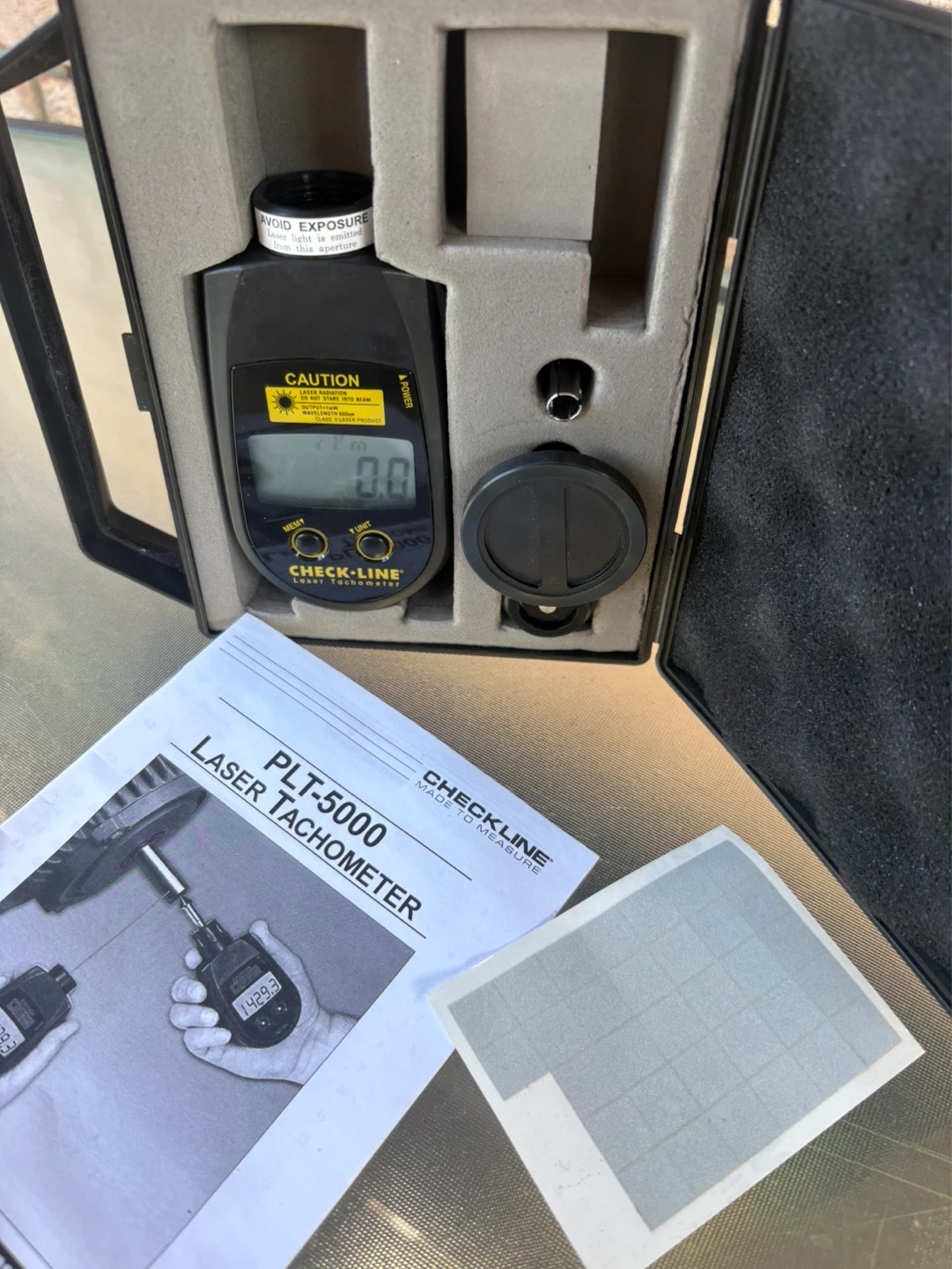 Check-Line PLT-5000 Laser Tachometer - photo 3