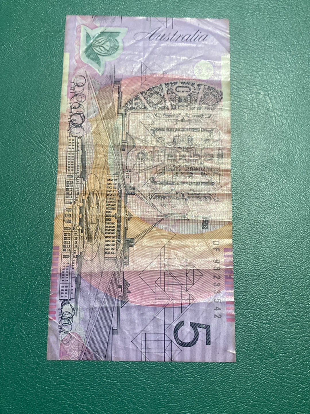 Australia Five Dollar Bill - photo 2