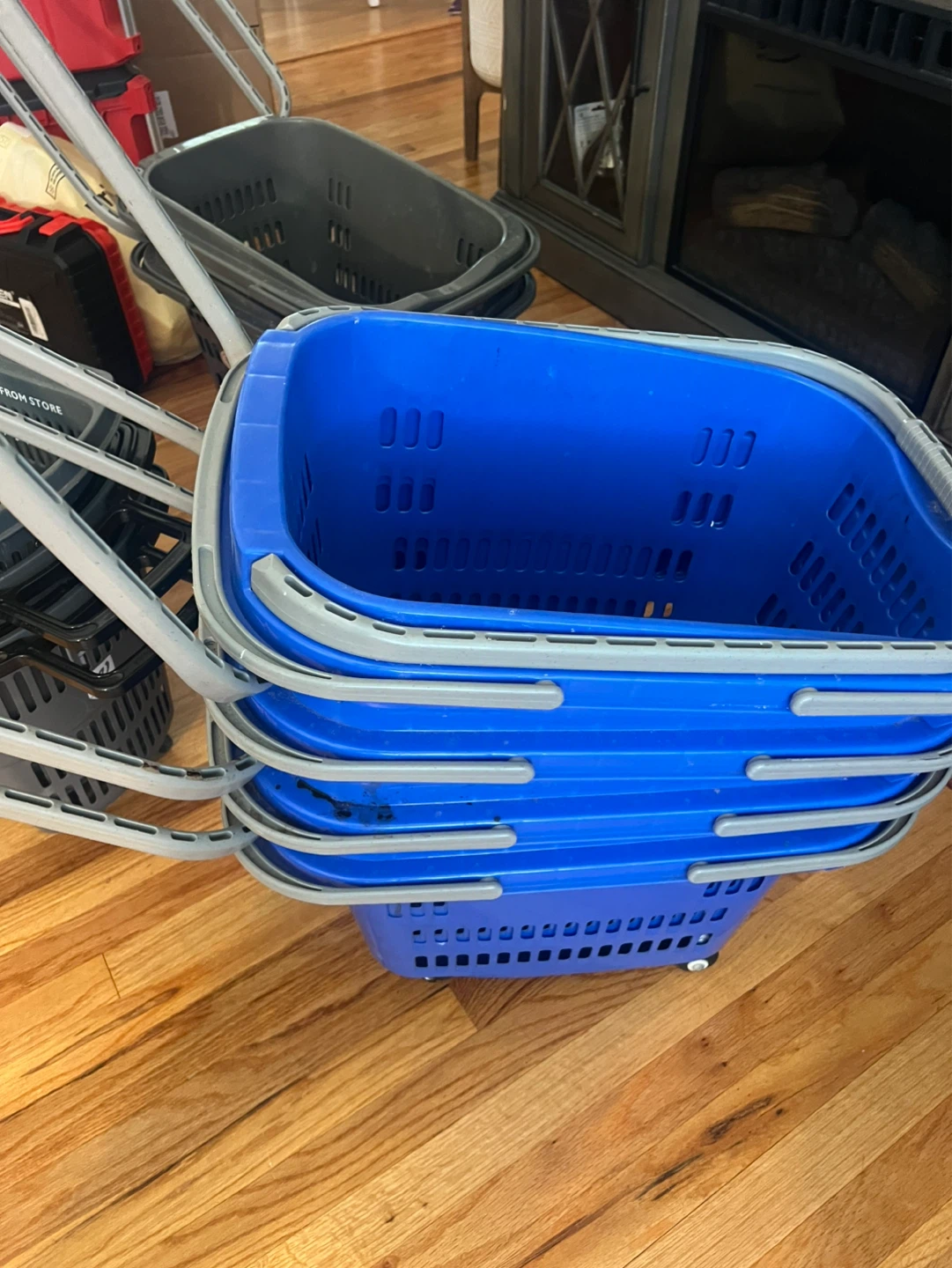 Rolling  Shopping Baskets - photo 4