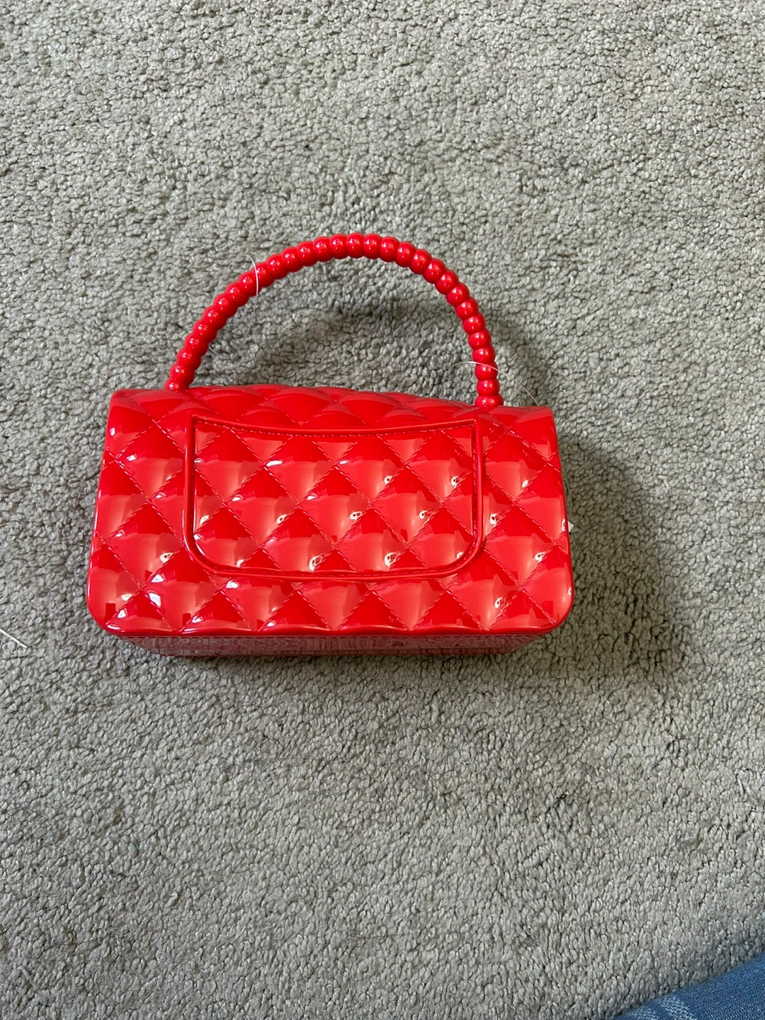 Red Jelly Handbag Purse and a Yellow purse - photo 2