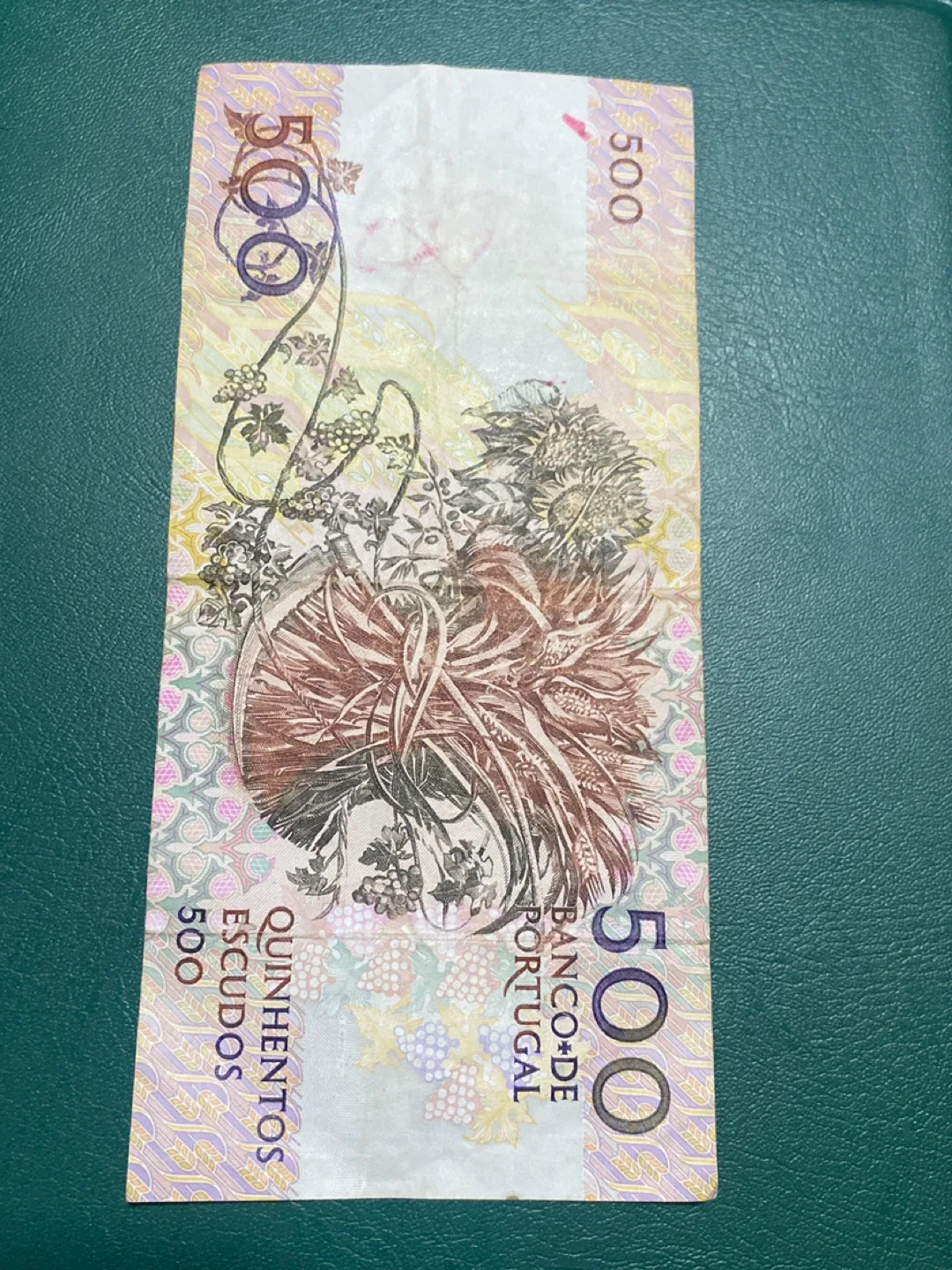 Portugal 500 Escudos Banknote
