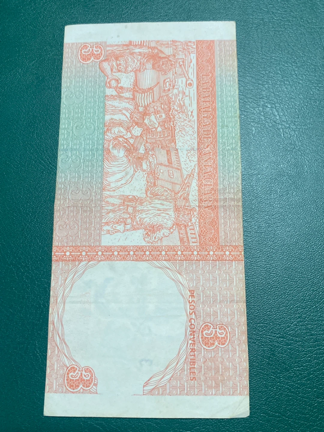 Cuba 3 Pesos Convertibles Banknote - photo 2
