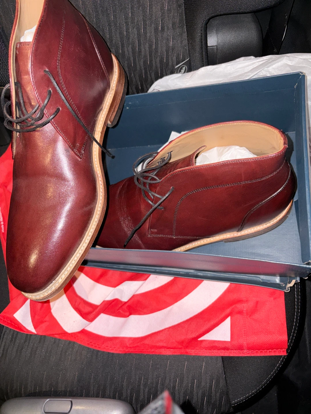 Florsheim Men's Leather Chukka Boots Size 9.5