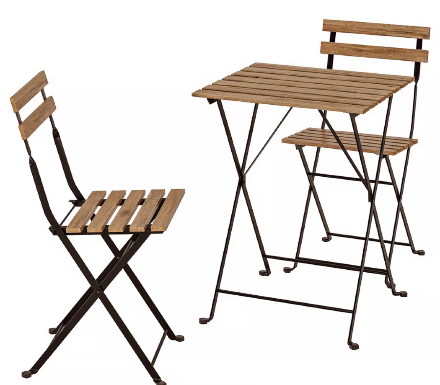 Outdoor Bistro Set - Table and 2 Chairs