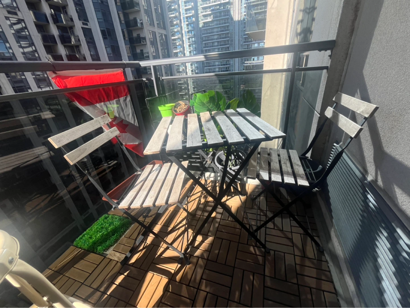 Outdoor Bistro Set - Table and 2 Chairs - photo 2