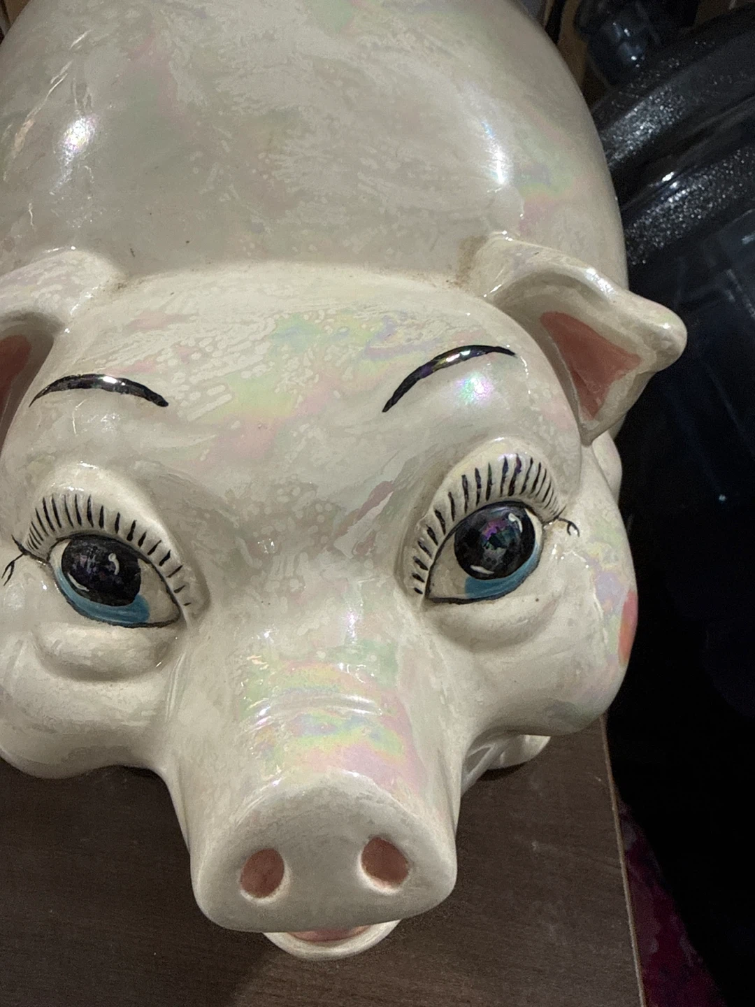 Iridescent Piggy Bank