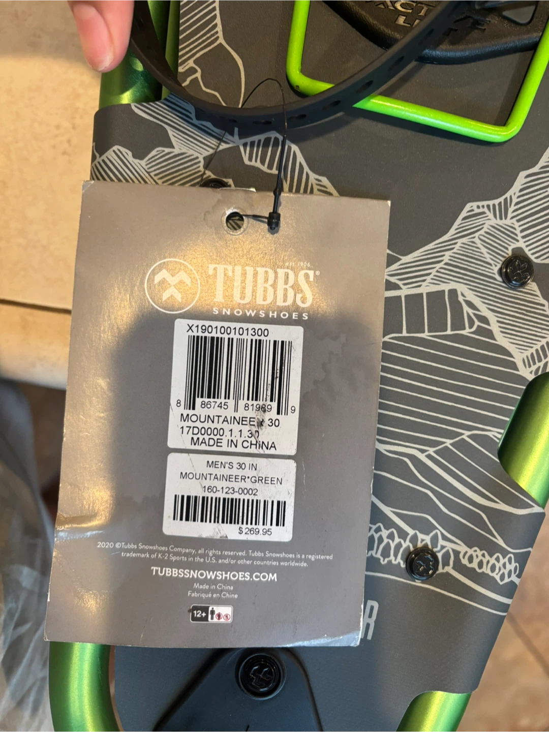 Tubbs Mountaineer 30 Snowshoes - photo 2
