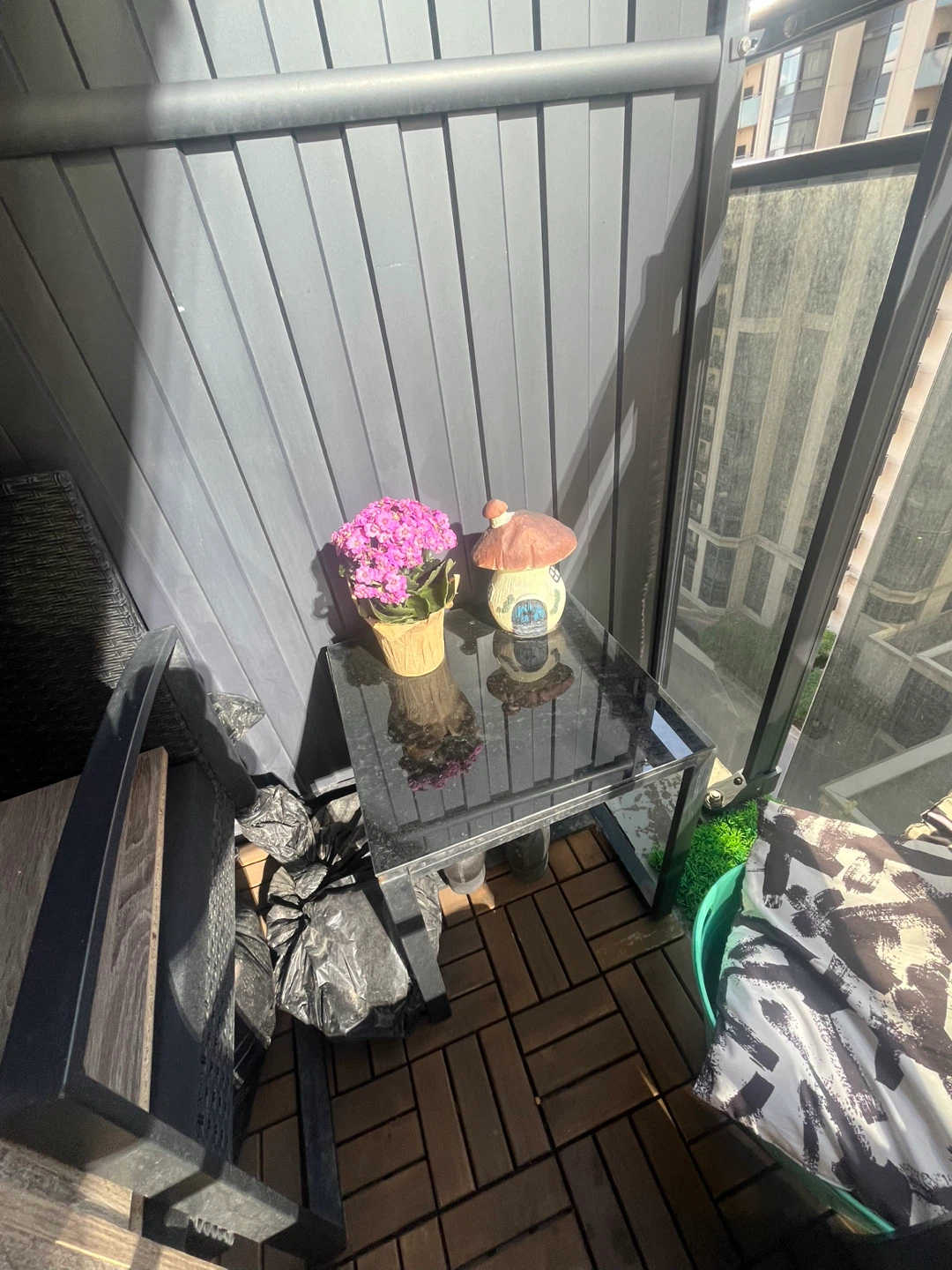 Wicker Patio Chairs and Table Set - photo 3
