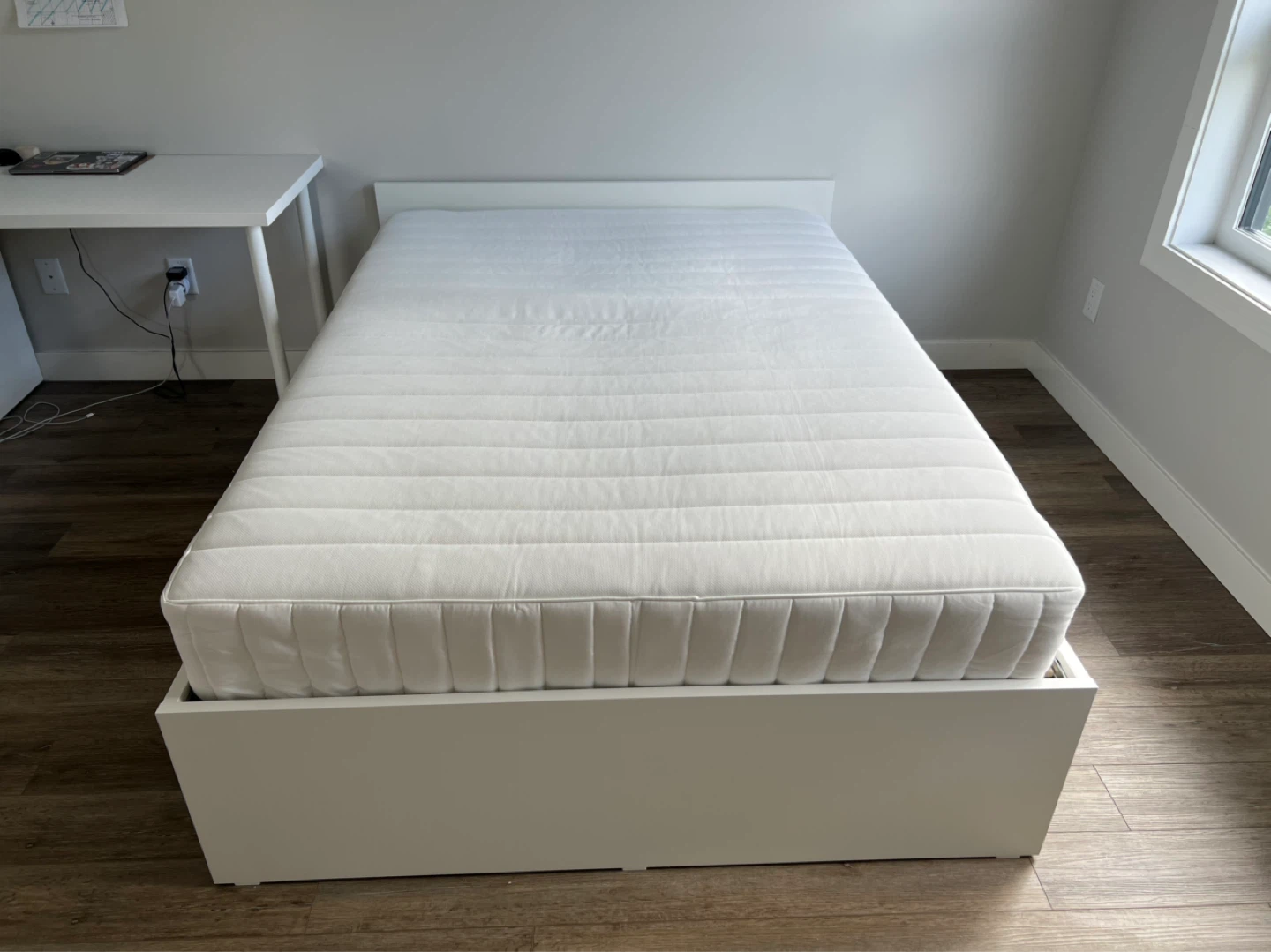 IKEA Vihals Full/Double Bed Frame, with or without Mattress - photo 3