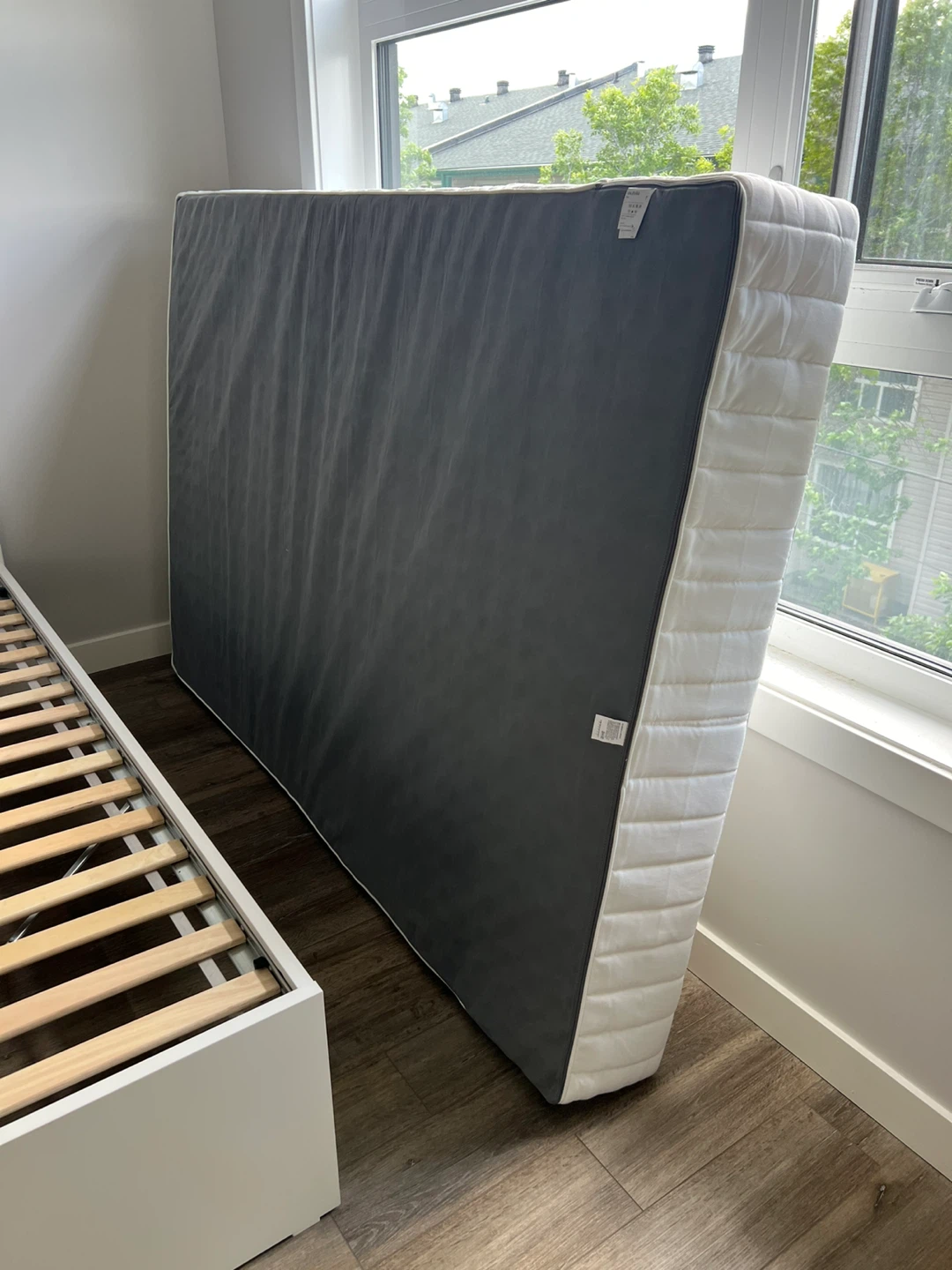 IKEA Vihals Full/Double Bed Frame, with or without Mattress - photo 5