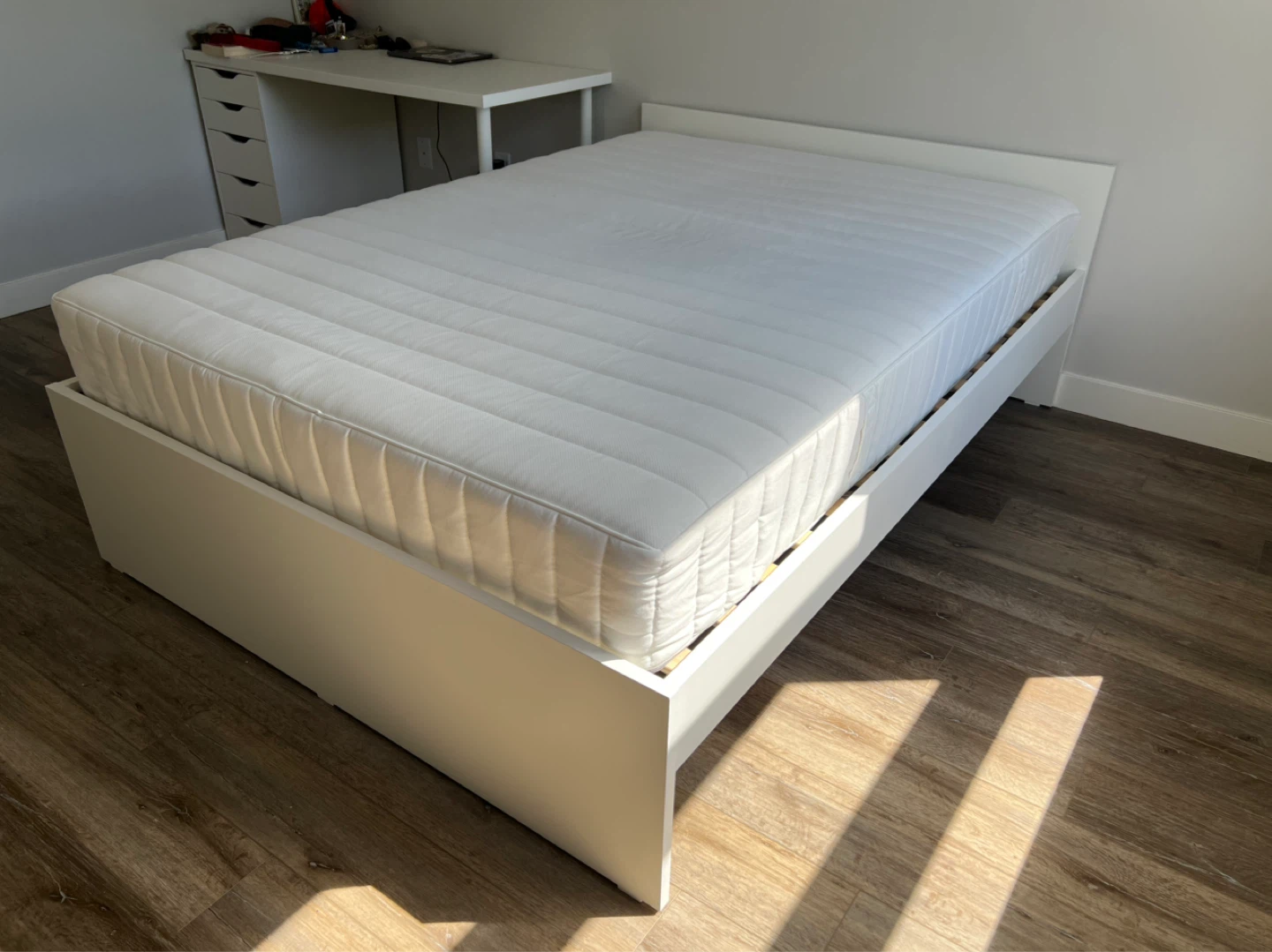 IKEA Vihals Full/Double Bed Frame, with or without Mattress - photo 4