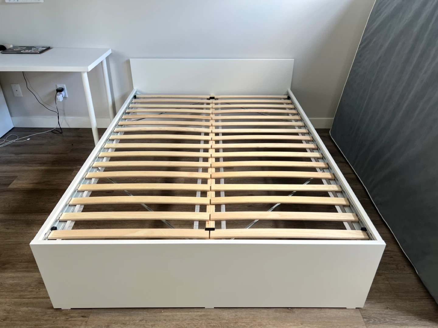 IKEA Vihals Full/Double Bed Frame, with or without Mattress - photo 2
