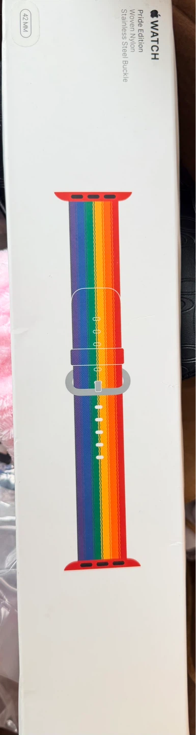 Apple Watch 42mm Pride Edition Woven Nylon Band
