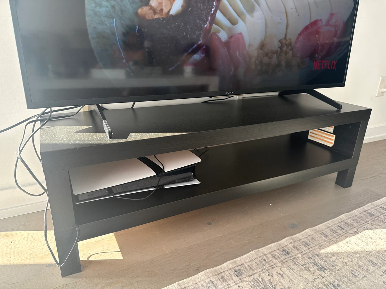 Black TV Stand