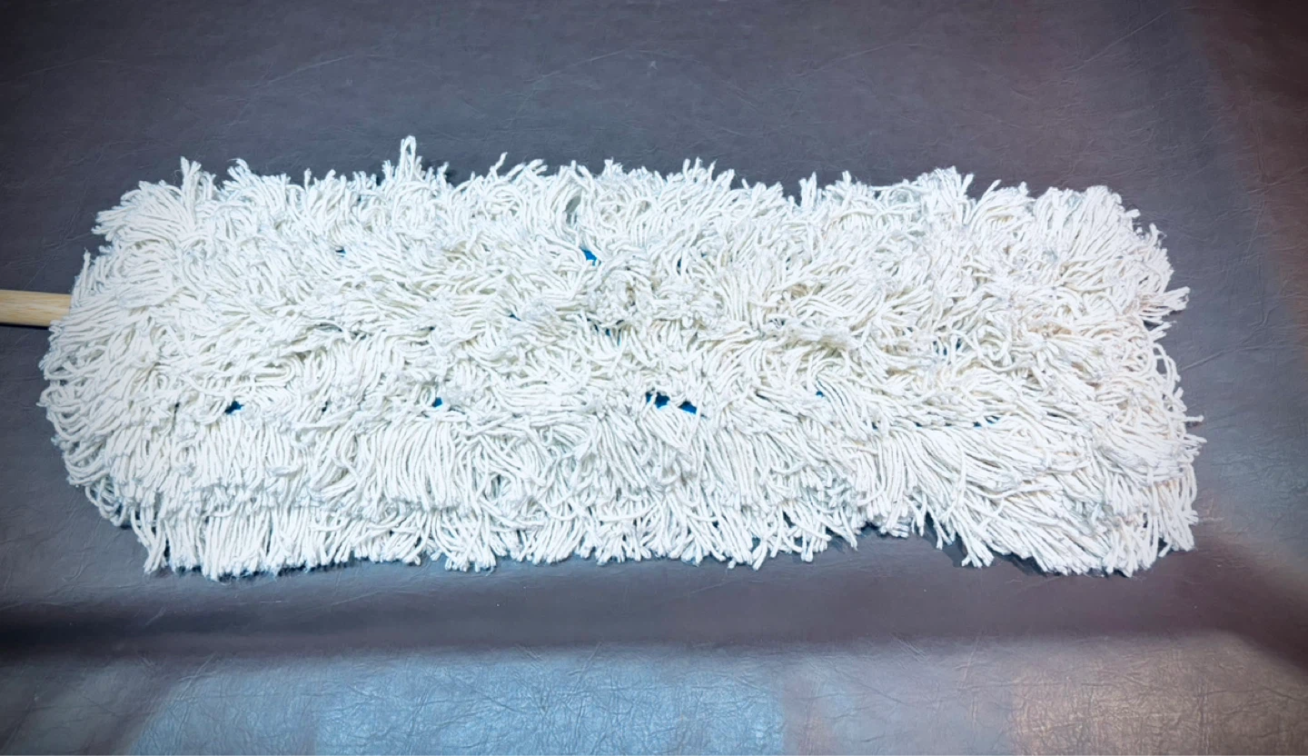 NEW 24” Swivel Collapsible Cotton Dust Mop/Broom - photo 2