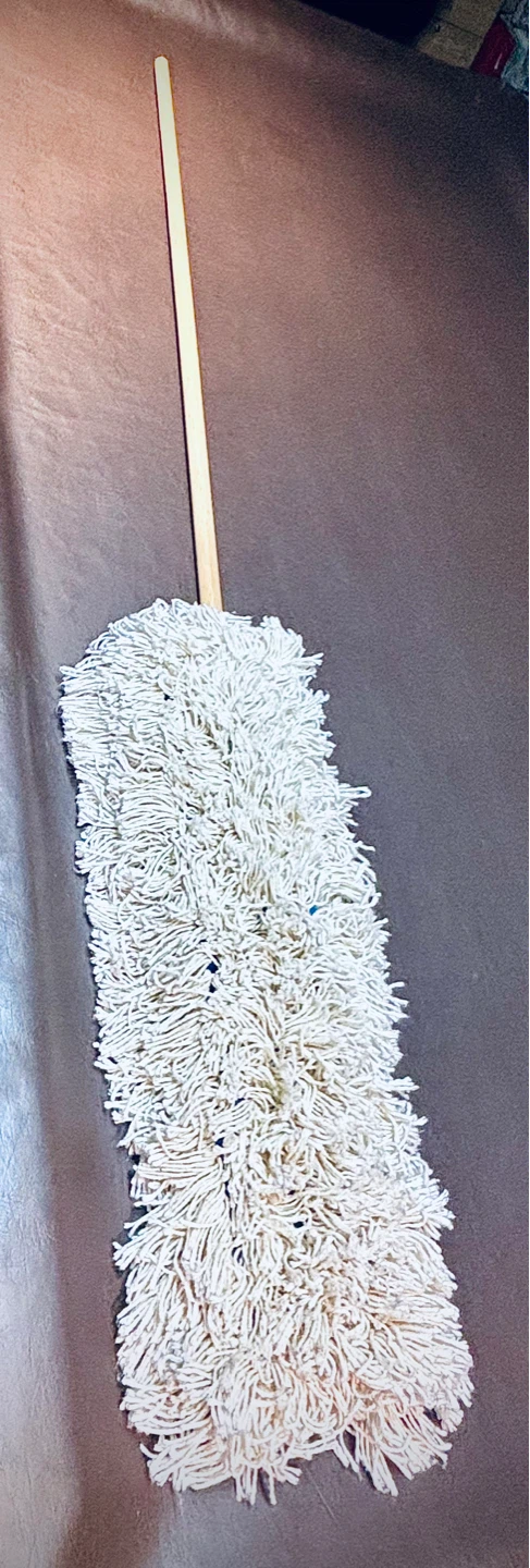 NEW 24” Swivel Collapsible Cotton Dust Mop/Broom - photo 4