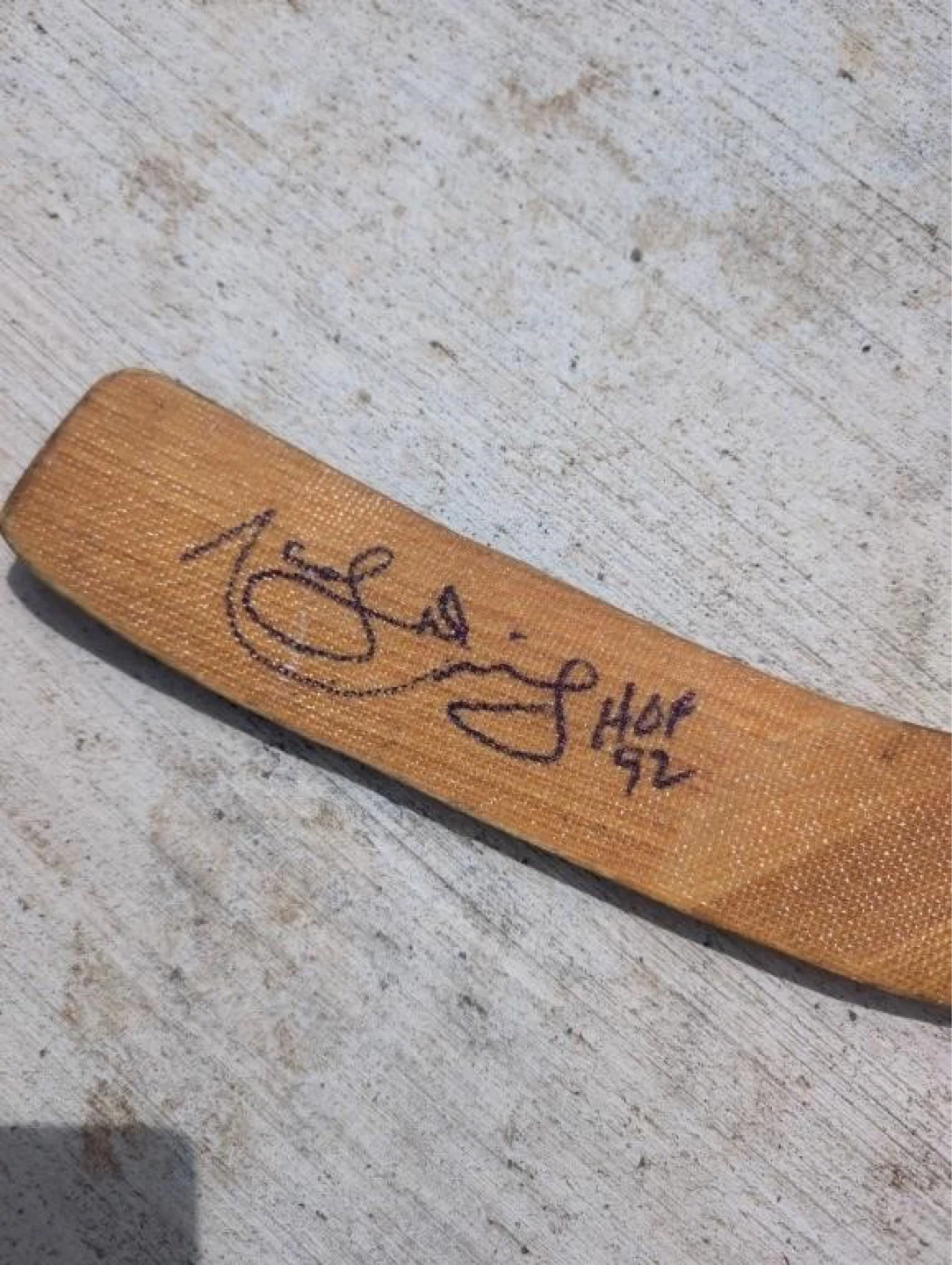 VICTORIAVILLE PRO Autographed Hockey Stick