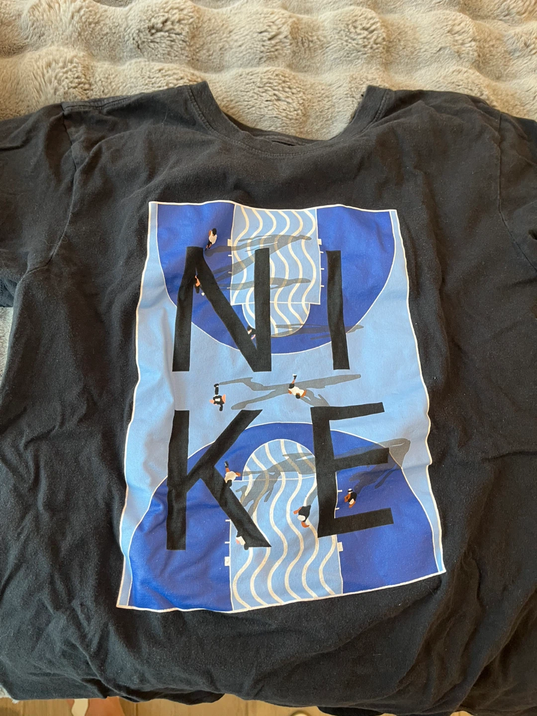 Nike The Nike Tee T-Shirt Men's Medium Black - photo 3
