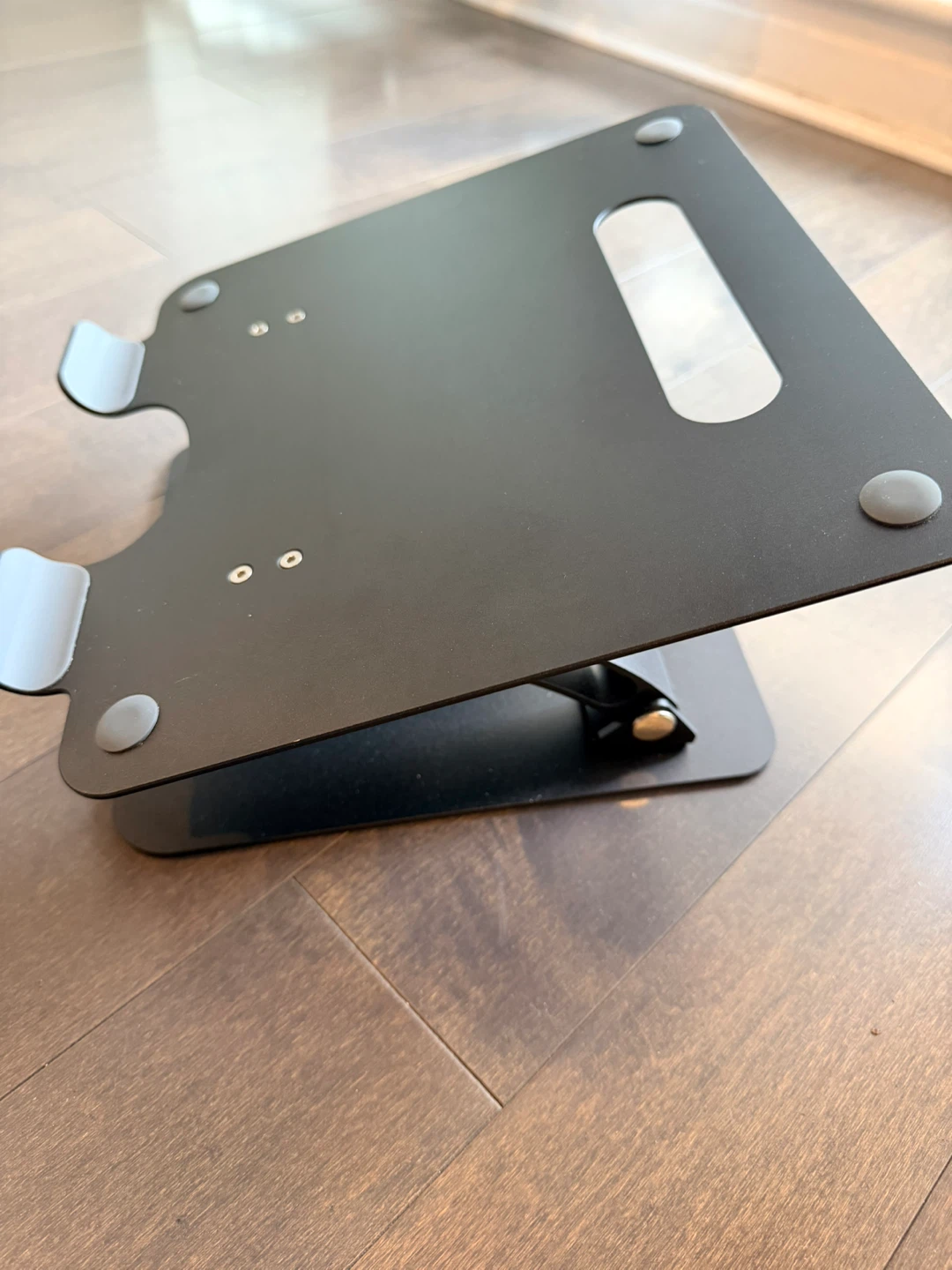 Adjustable Black Laptop Stand - photo 2