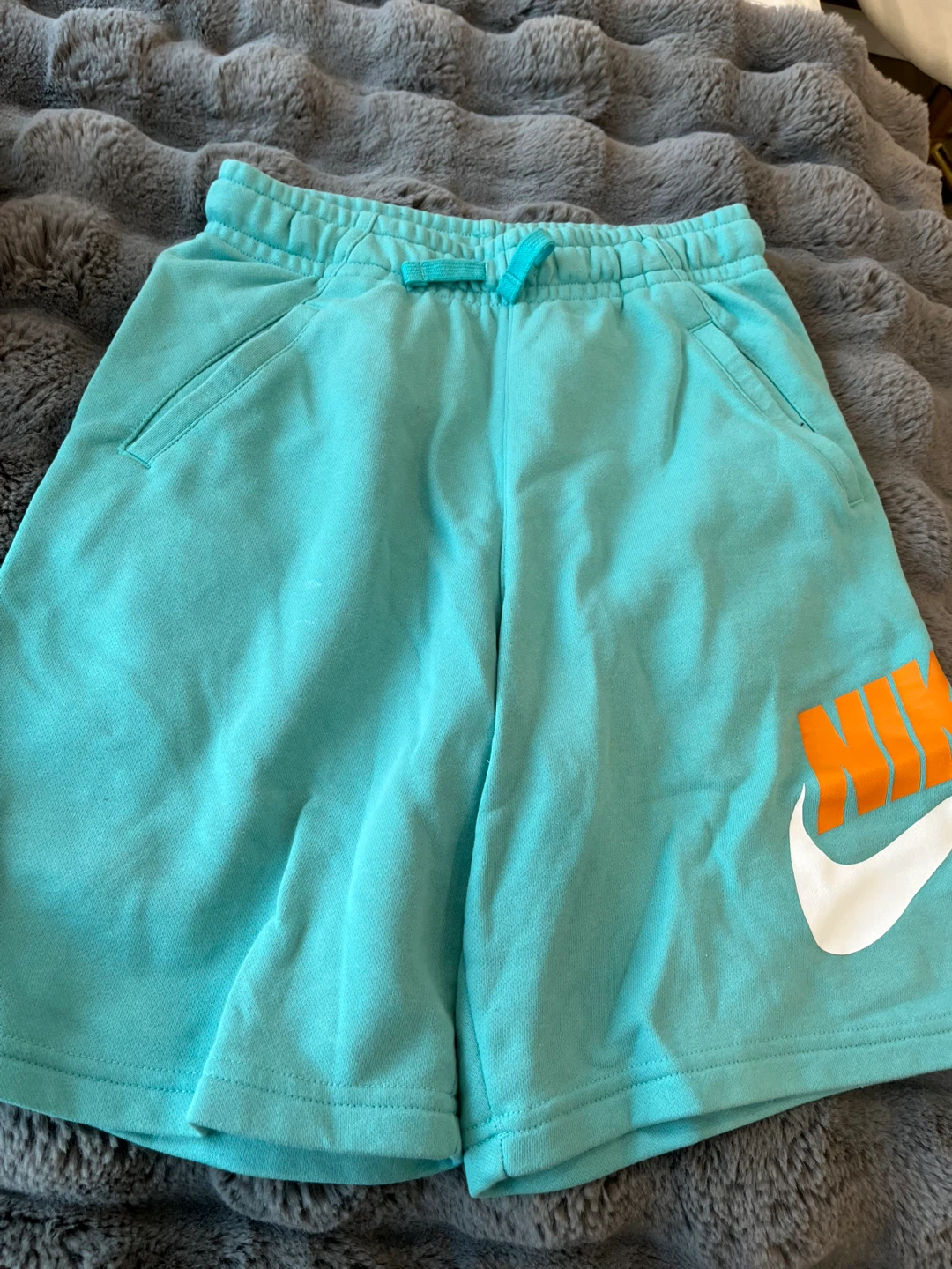 Nike Turquoise Athletic Shorts XL - photo 2