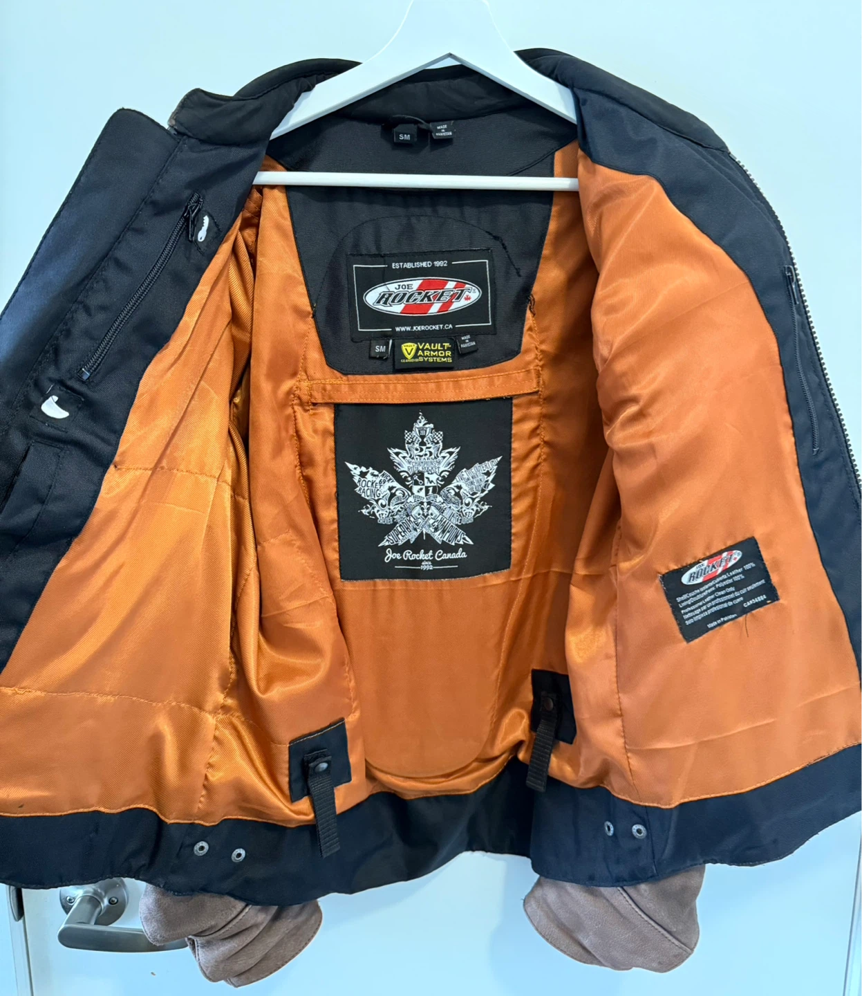 Joe Rocket '92 C.E. Certified Leather Motorcycle Jacket - photo 2