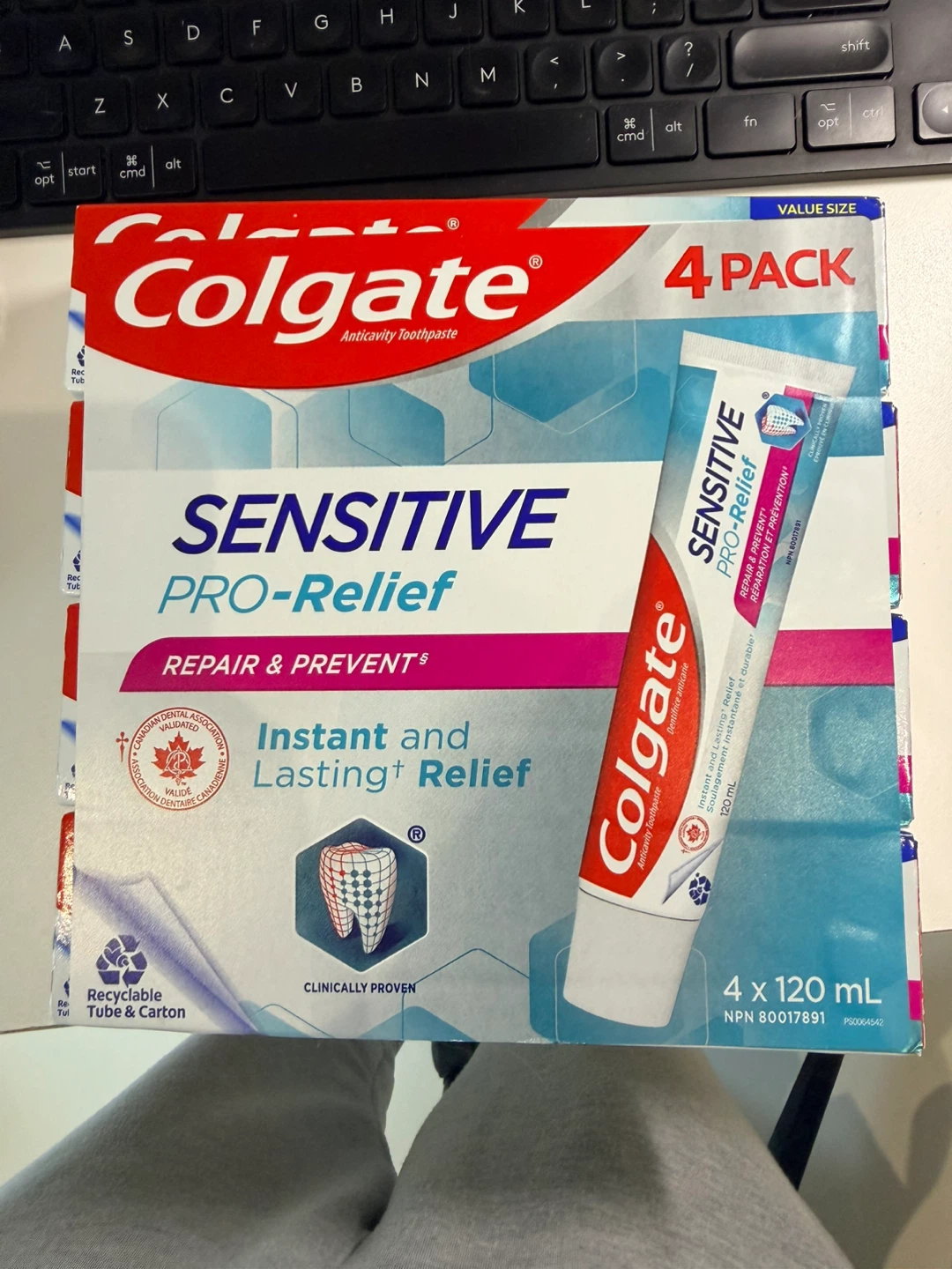 Colgate Sensitive Pro-Relief Toothpaste 4 Pack